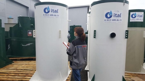 Аэрационная установка для очистки сточных вод Итал Био (Ital Bio)  Антей 5 Лонг ПР